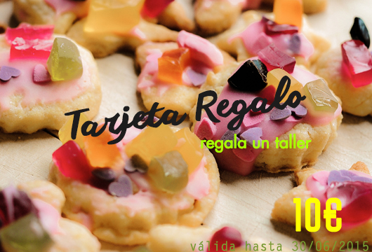 Tarjeta Regalo «Regala un taller» 10€ (val:30/06/15)