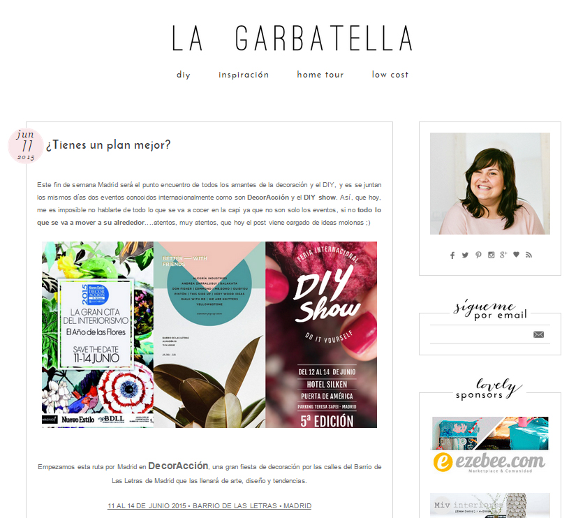 La garbatella, blog DIY (11/06/15)