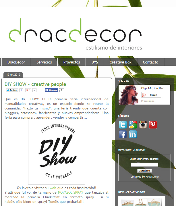 DracDecor, estilismo de interiores (15/06/15)