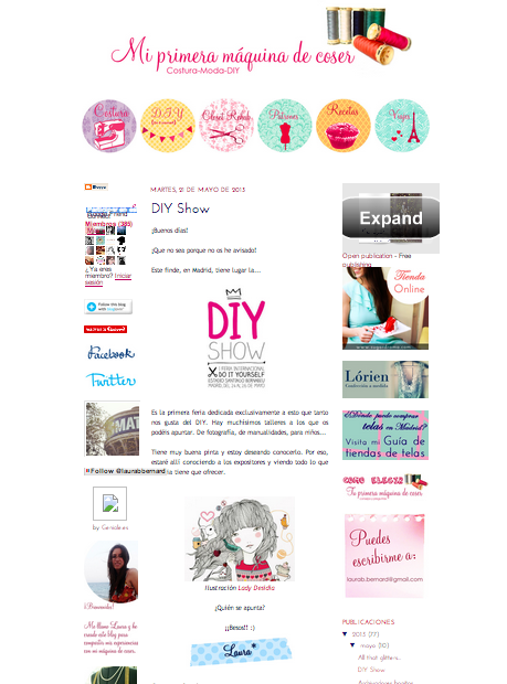 Mi primera máquina de coser