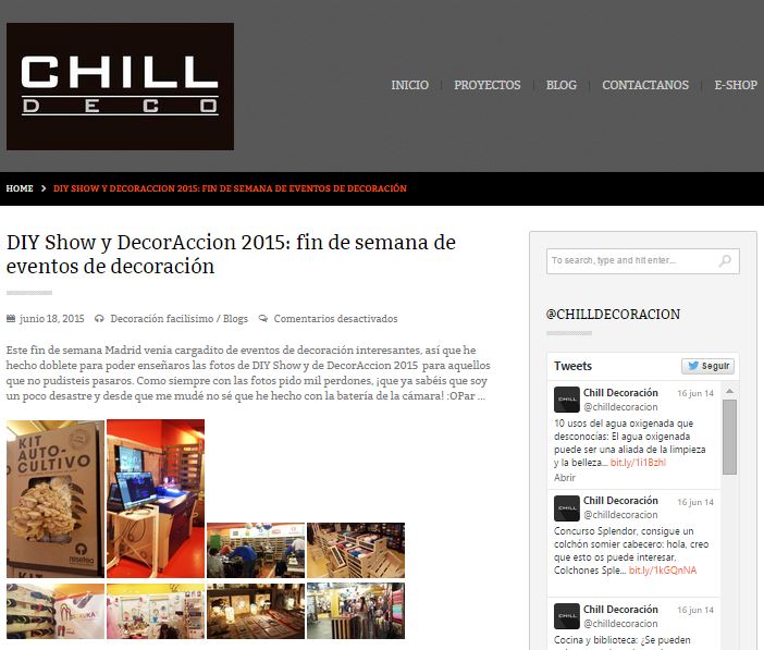 Chill Decoración, blog de decoración (18-06-15)