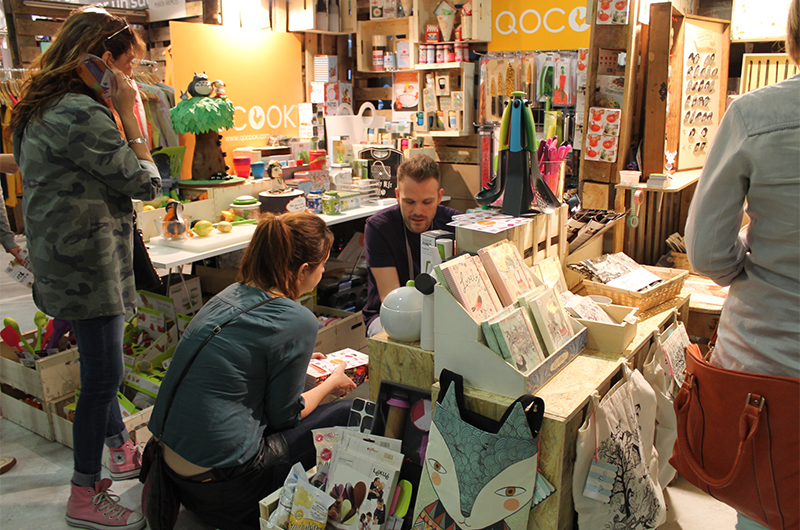 Stand de QoCook en la feria DIY Show