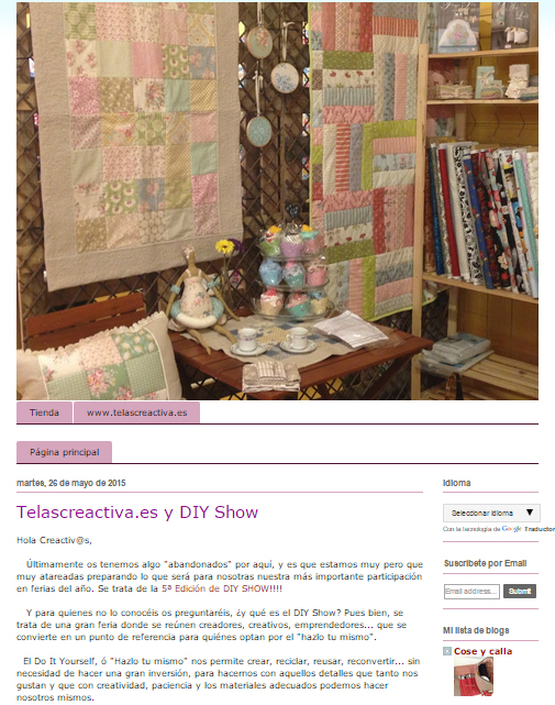 Telascreactiva.es, tienda de labores (26/05/15)