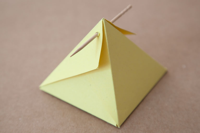 DIY Packaging piramidal
