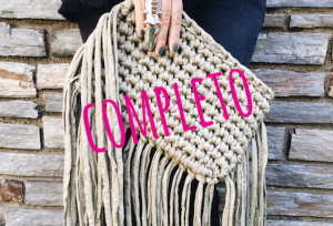 Clutch de flecos con trapillo (ds-ctr2111)