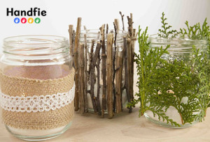 Decora tarros de cristal para la mesa de Navidad (ds-tcr2111)