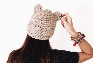 Gorro Bear con lana Trap-art (ds-grr2111)