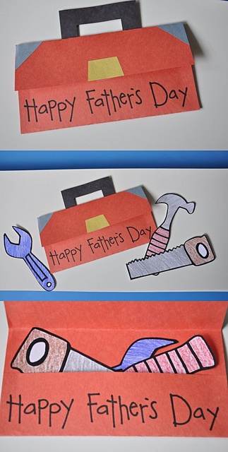DIY de tarjetas para el día del padre
