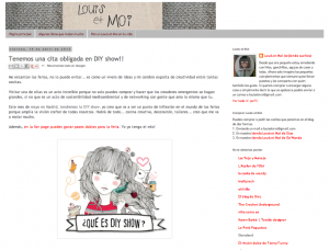 Louis et moi, blog DIY de costura y crochet