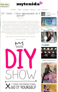 Blogger de moda MyTenida habla sobre DIY Show