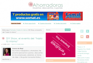 DIY Show presente en Ahorradoras.com