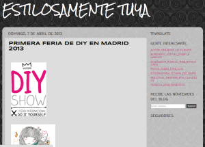 Estilosamente tuya habla sobre DIY Show