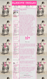 Awesome Needles, blog DIY