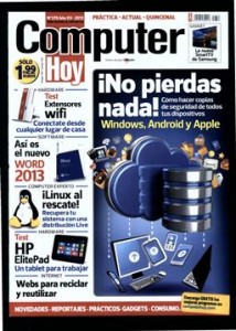 Portada de la revista Computer Hoy