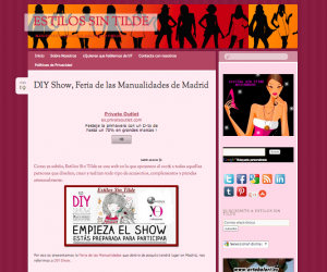 Estilos sin tilde, blog de moda y belleza