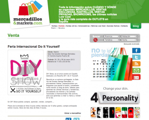 Mercadillosandmarkets.com, información sobre mercadillos, ventas, showrooms...