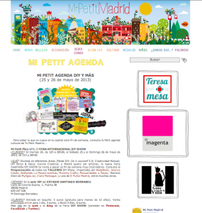 Mi petit Madrid, blog sobre ocio en Madrid