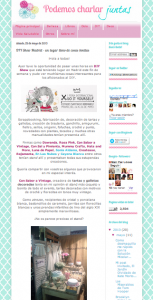 Podemos charlar juntas, blog de belleza, DIY, ocio..