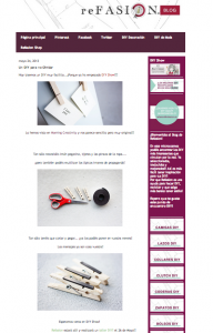 Refashion, blog DIY sobre moda y decoración