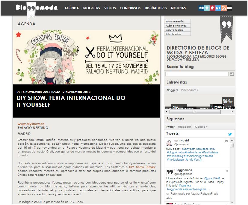 Bloggomoda, directorio de blogs de moda y belleza (10-13)