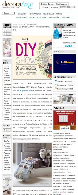 Decoratrix, portal de decoración (11-11-13)