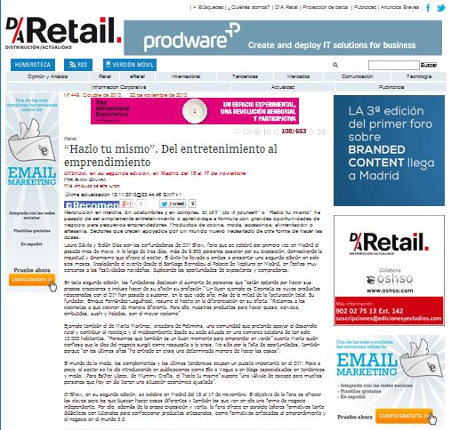 Distribucionactualidad.com, portal de noticias (12-11-13)