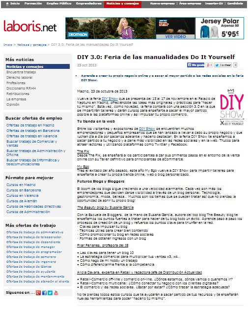 Laboris.net, portal de empleo (23-10-13)