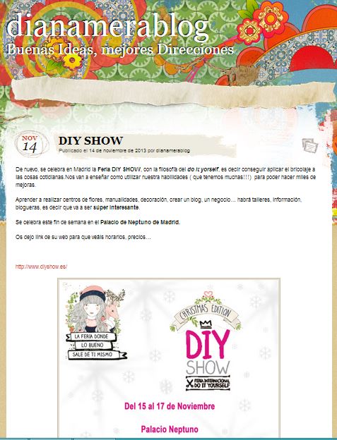 Dianamerablog, blog de ocio (14-11-13)