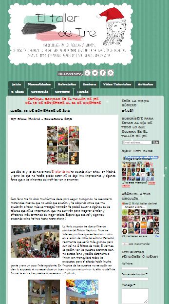 El taller de Ire, blog sobre DIY 18-11-13