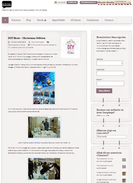 How Nice Project, materiales originales para manualidades (27-11-13)