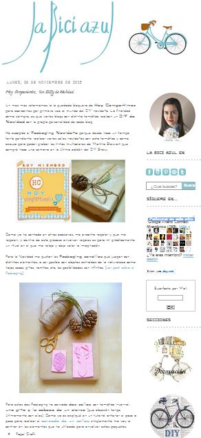 La bici azul, blog de decoración y DIY (25-11-13)