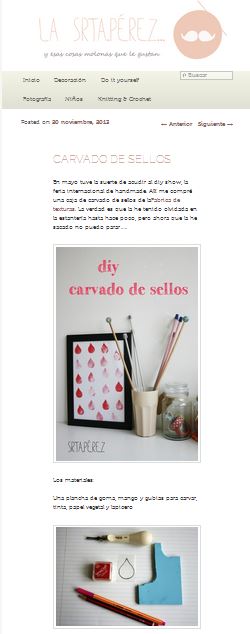 La Srta. Pérez, blog DIY (20-11-13)