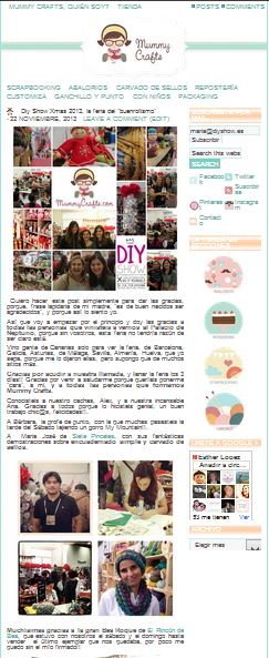 Mummy Crafts, tienda online de abalorios y materiales para manualidades (22-11-13)