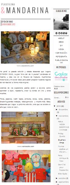 Plastilina & Mandarina, blog sobre DIY, moda, decoración... (18-11-13)