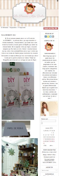La sonrisa más dulce, blog  DIY de complementos de mujer (27-03-14)