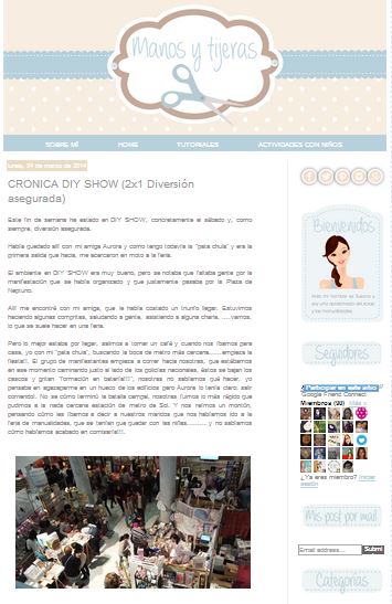 Manos y Tijeras, blog de manualidades (24-03-14)