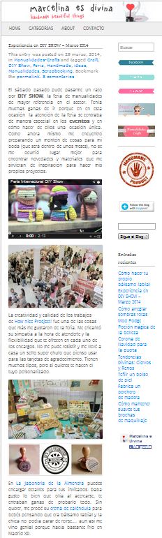 Marcelina es divina, blog DIY 29-03-14