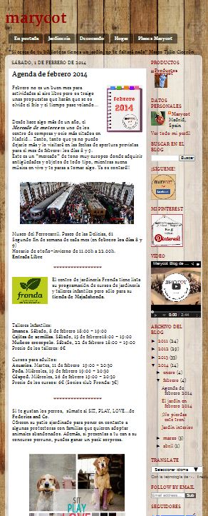 Marycot, blog de jardinería y decoración (Febrero 14)