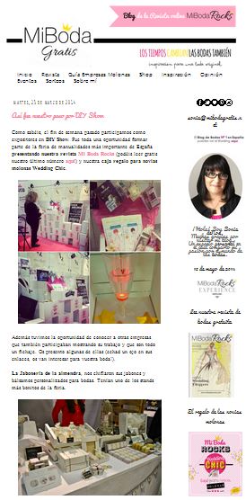 Mi boda gratis, blog de la revista online MiBodaRocks (25-03-14)
