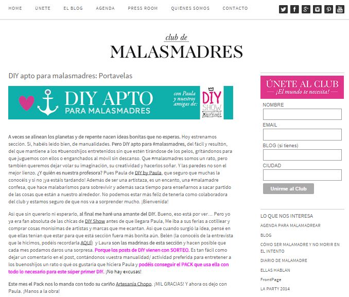Club De Malasmadres (28/08/2014)