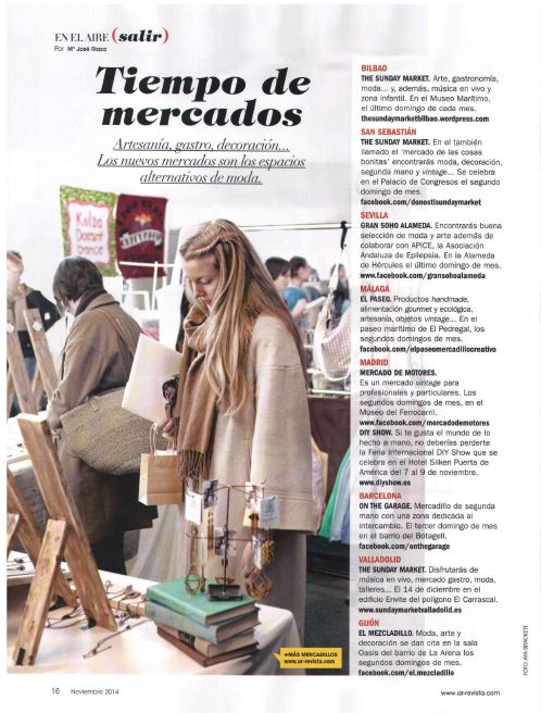 AR Noviembre 2014 Tiempo de mercados