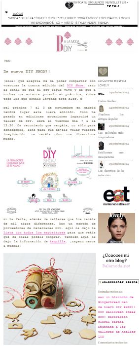 B a la moda, blog DIY (10-2014)