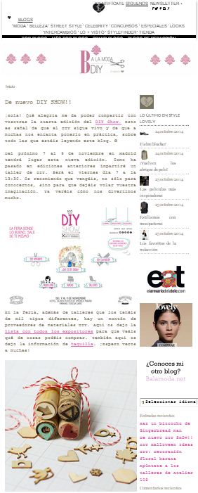 B a la moda, blog DIY (10-2014)