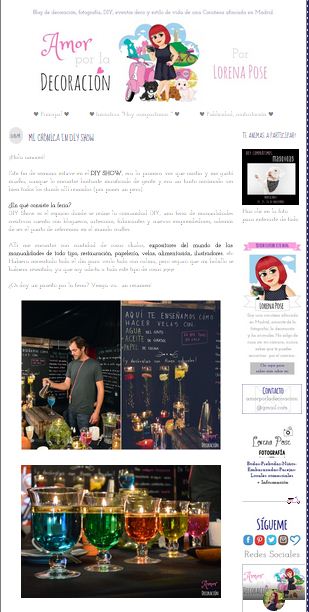 Amor Por la decoración, blog de decoración, fotografía y DIY (11/11/2014)