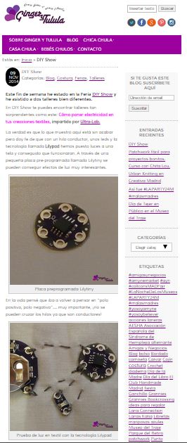 Ginger y tulula, blog  (09/11/2014)