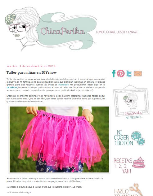 Chica Perika, blog DIY (4-11-2014)